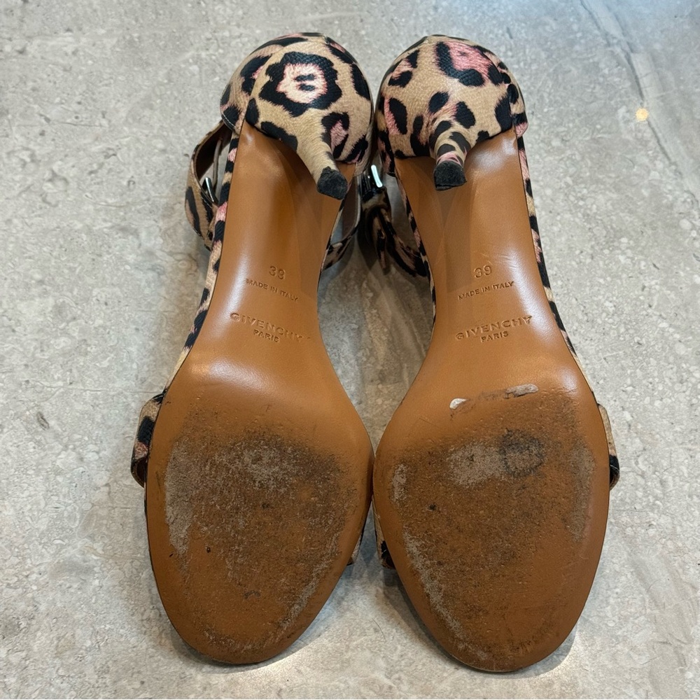 Givenchy Leopard Print Heels - Picture 4 of 4